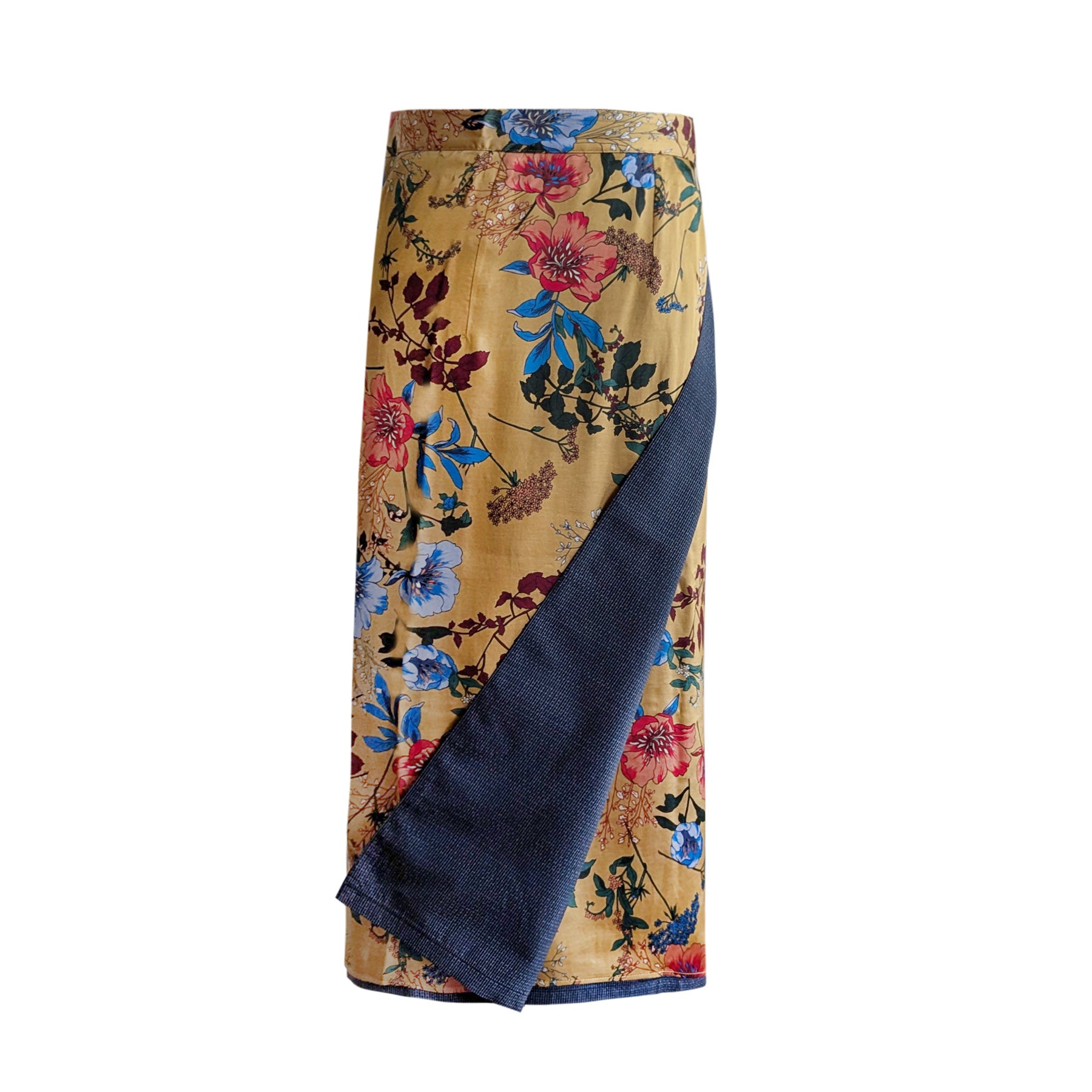 Reversible Skirt Long Straight -  Giallo