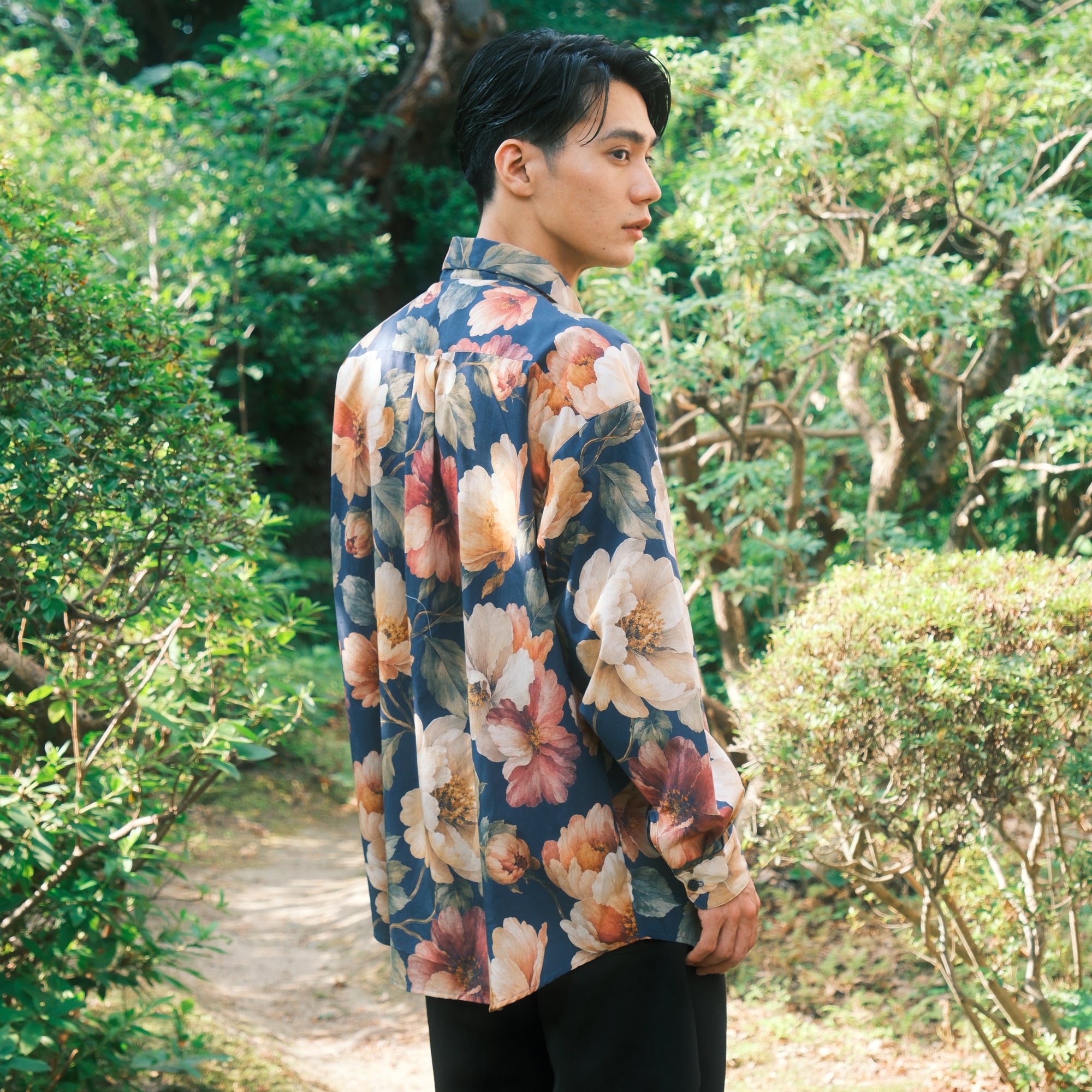 Drop Shoulder Shirt - Notturno