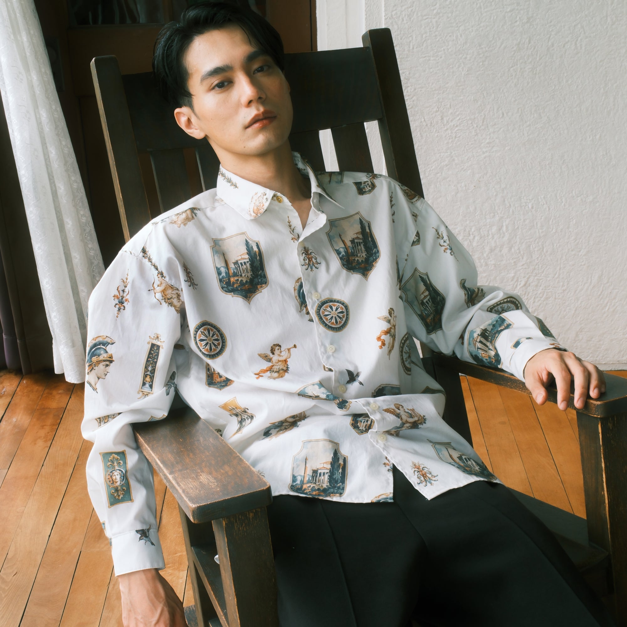 Drop Shoulder Shirt - Soffitto