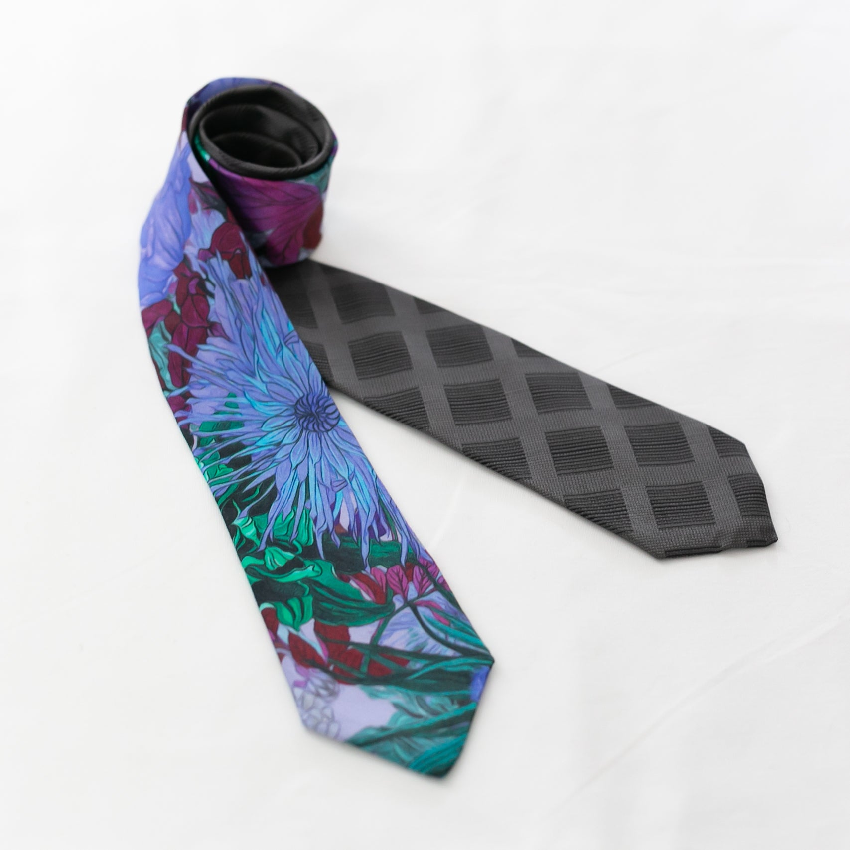 Reversible Tie - Firoi Viola