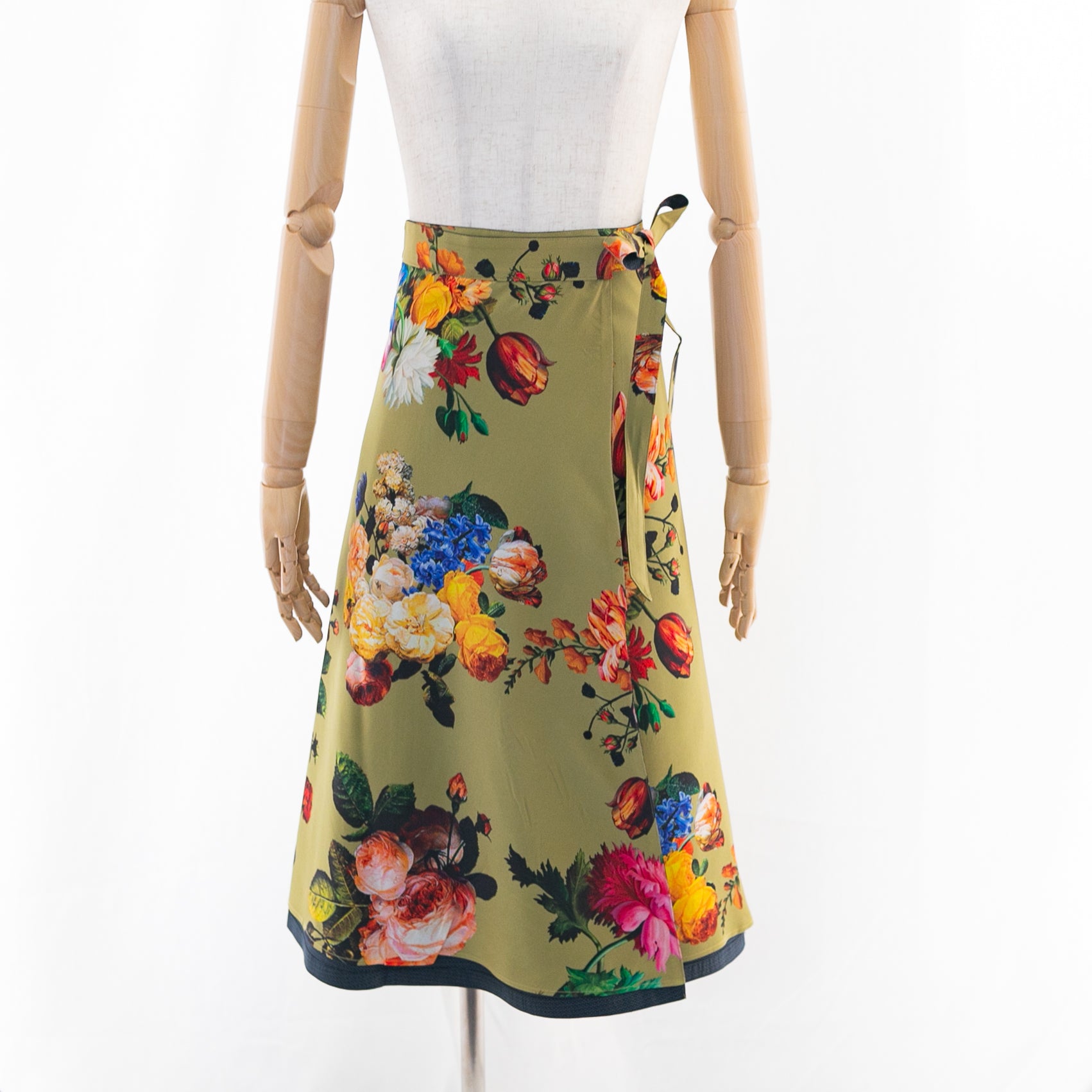 Reversible Skirt Flare - Fiori Bloom - Oshima