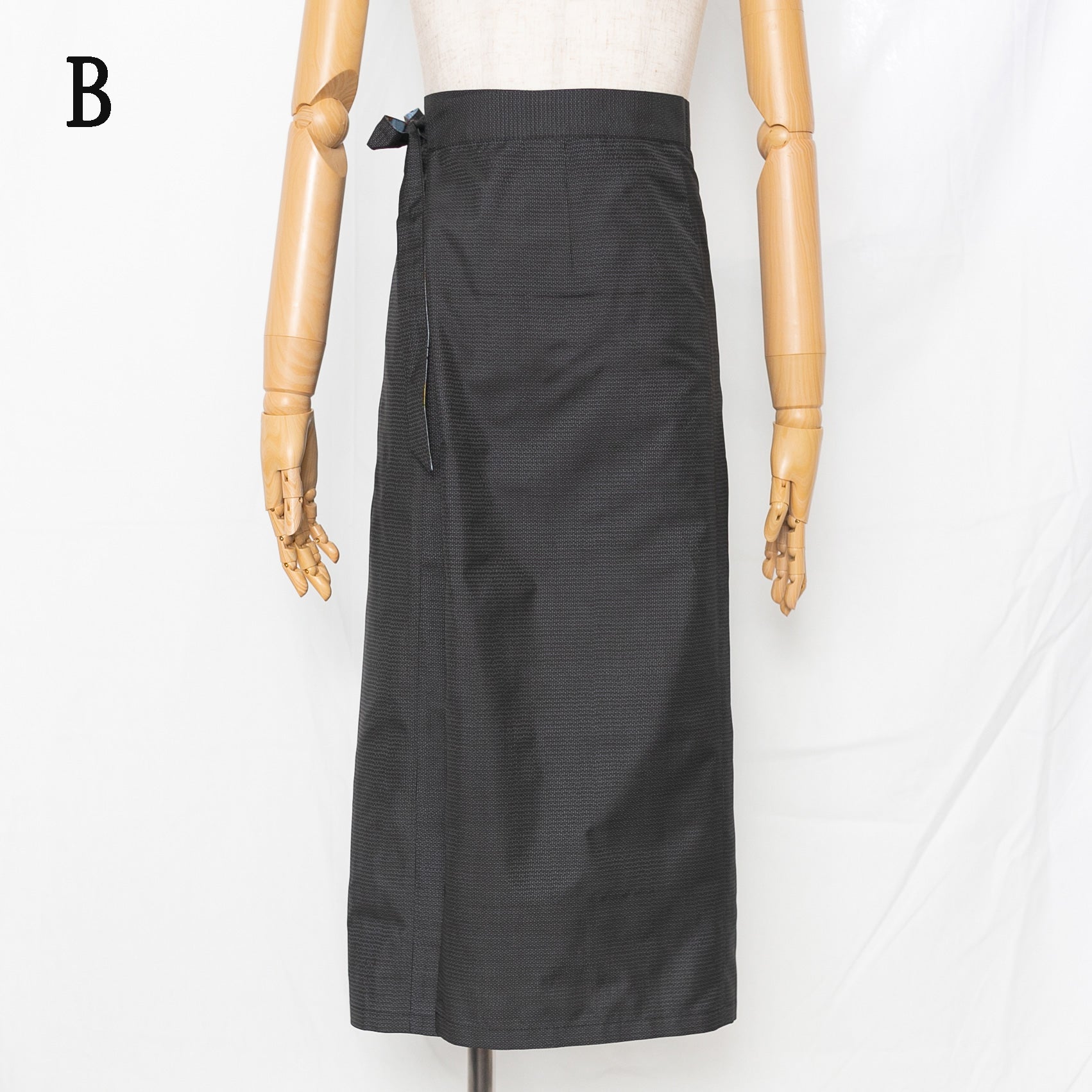 Reversible Skirt Long Straight - Fiori Azzurro - Oshima