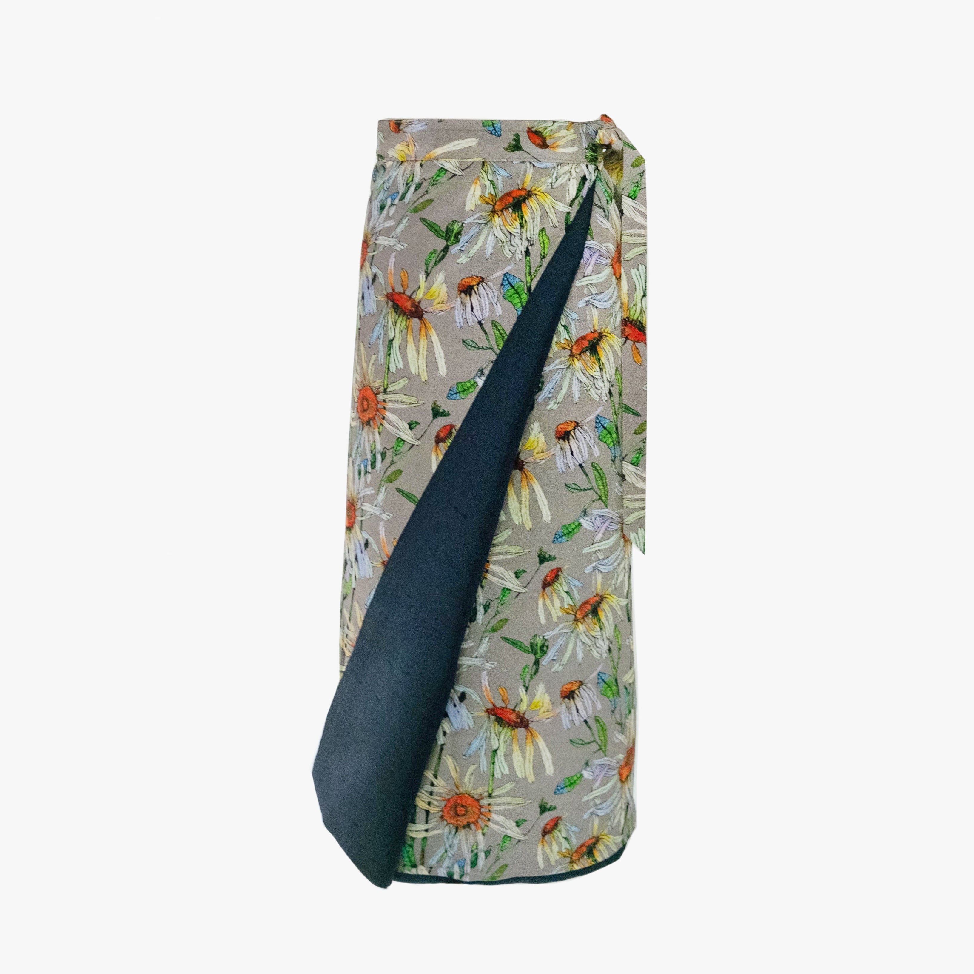 Reversible Skirt Long Straight - Girasole