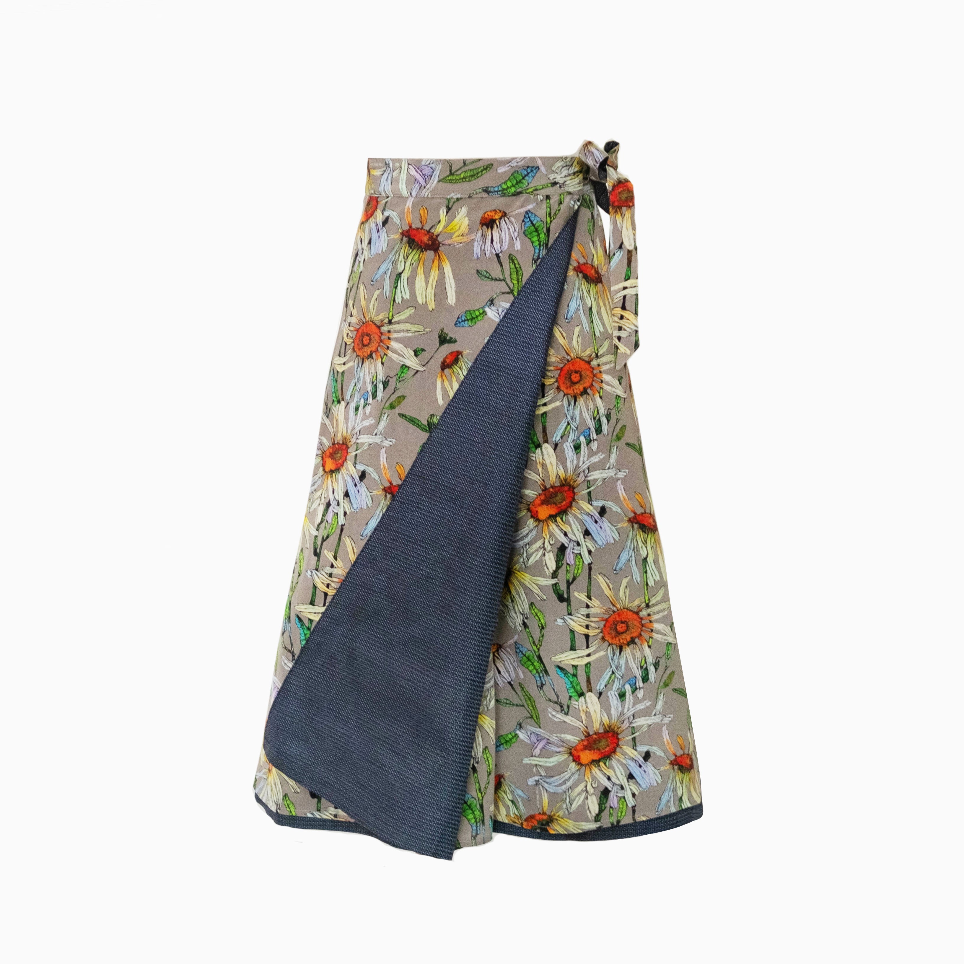 Reversible Skirt Flare - Girasole - Oshima