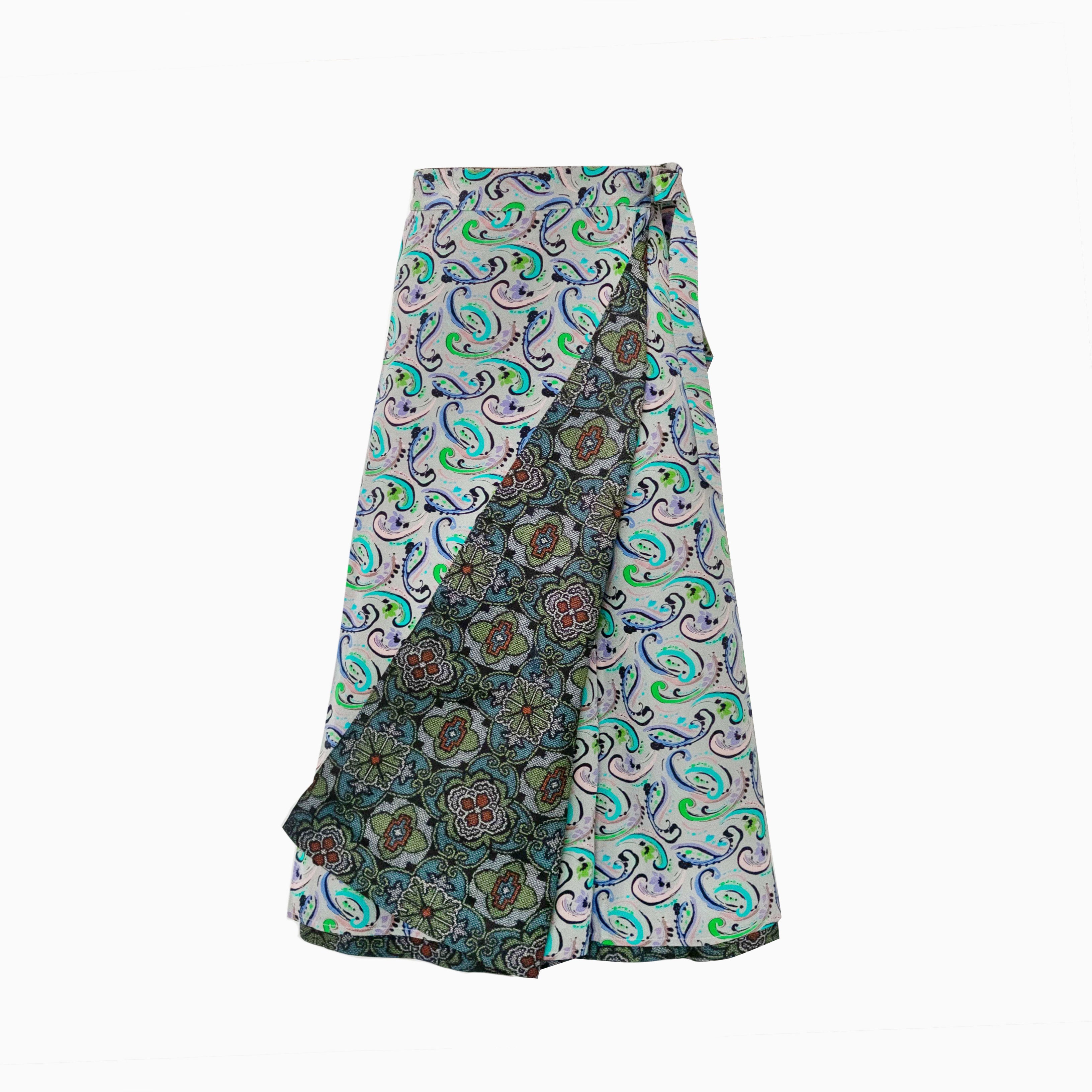 Reversible Skirt Flare - Paisley