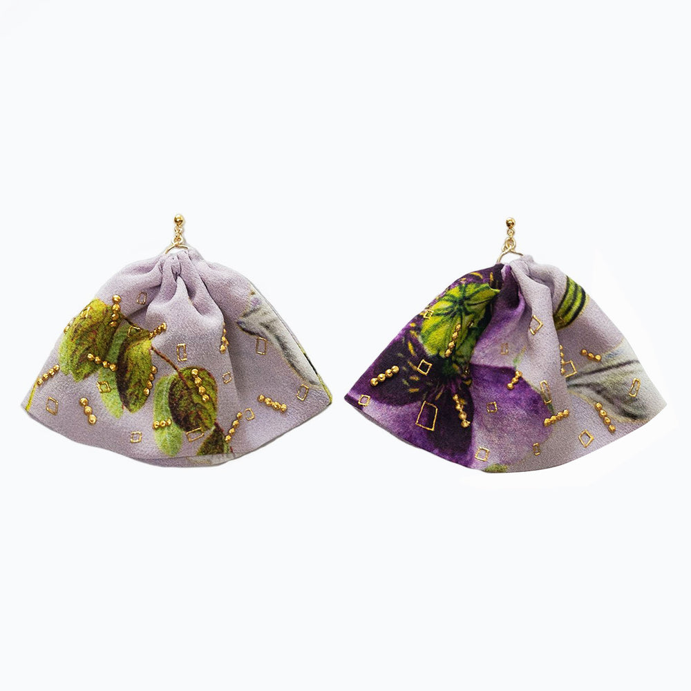Kinsai Ear Accessory - Blue Flower main image 0