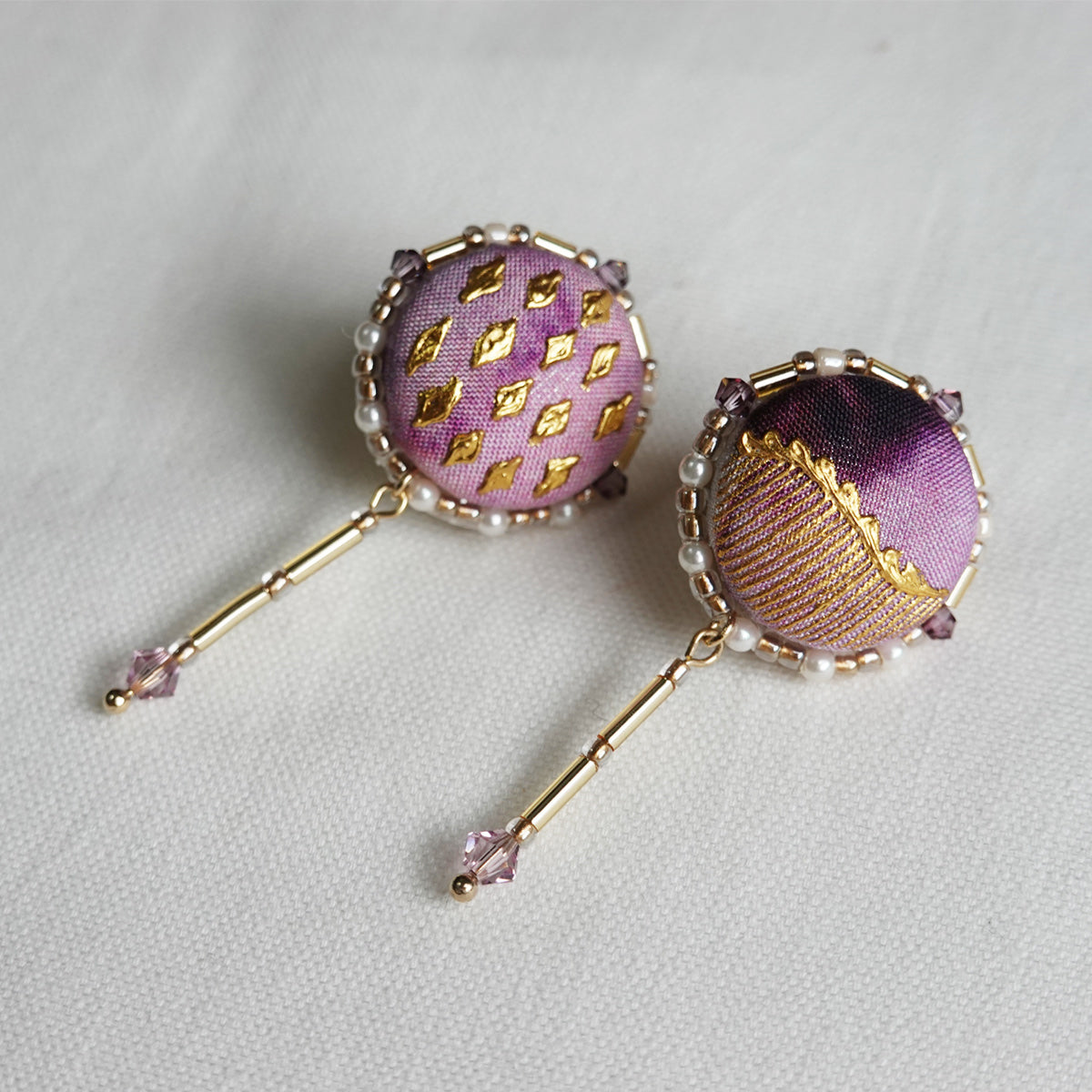 Kinsai Ear Accessory - Viola - Gold