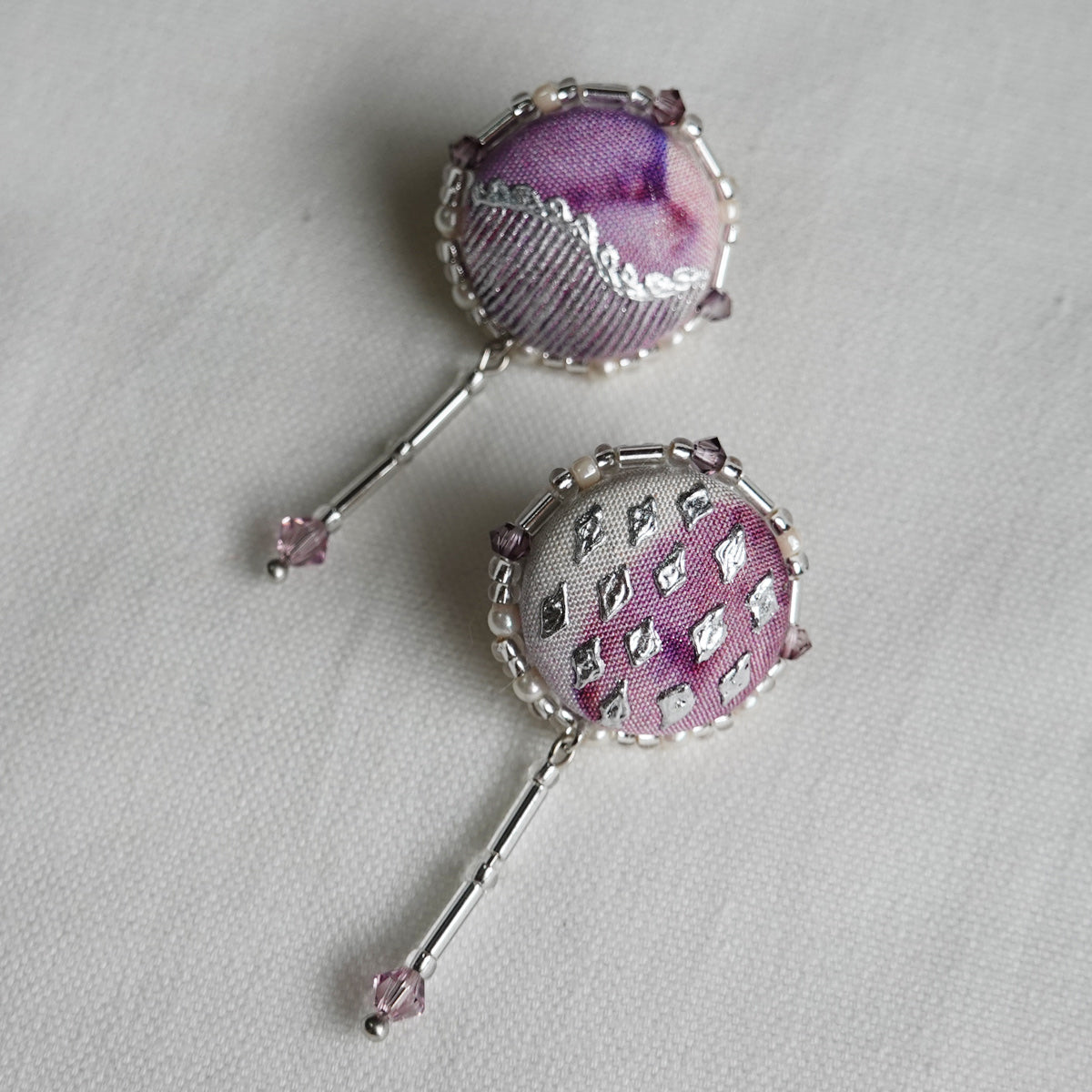 Kinsai Ear Accessory - Viola - Silver