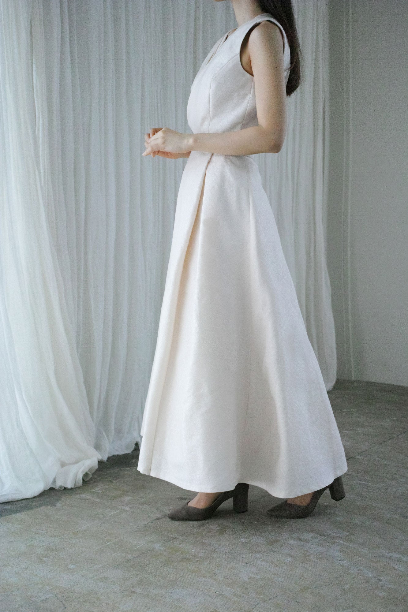 Nishijin Skirt - Bianco