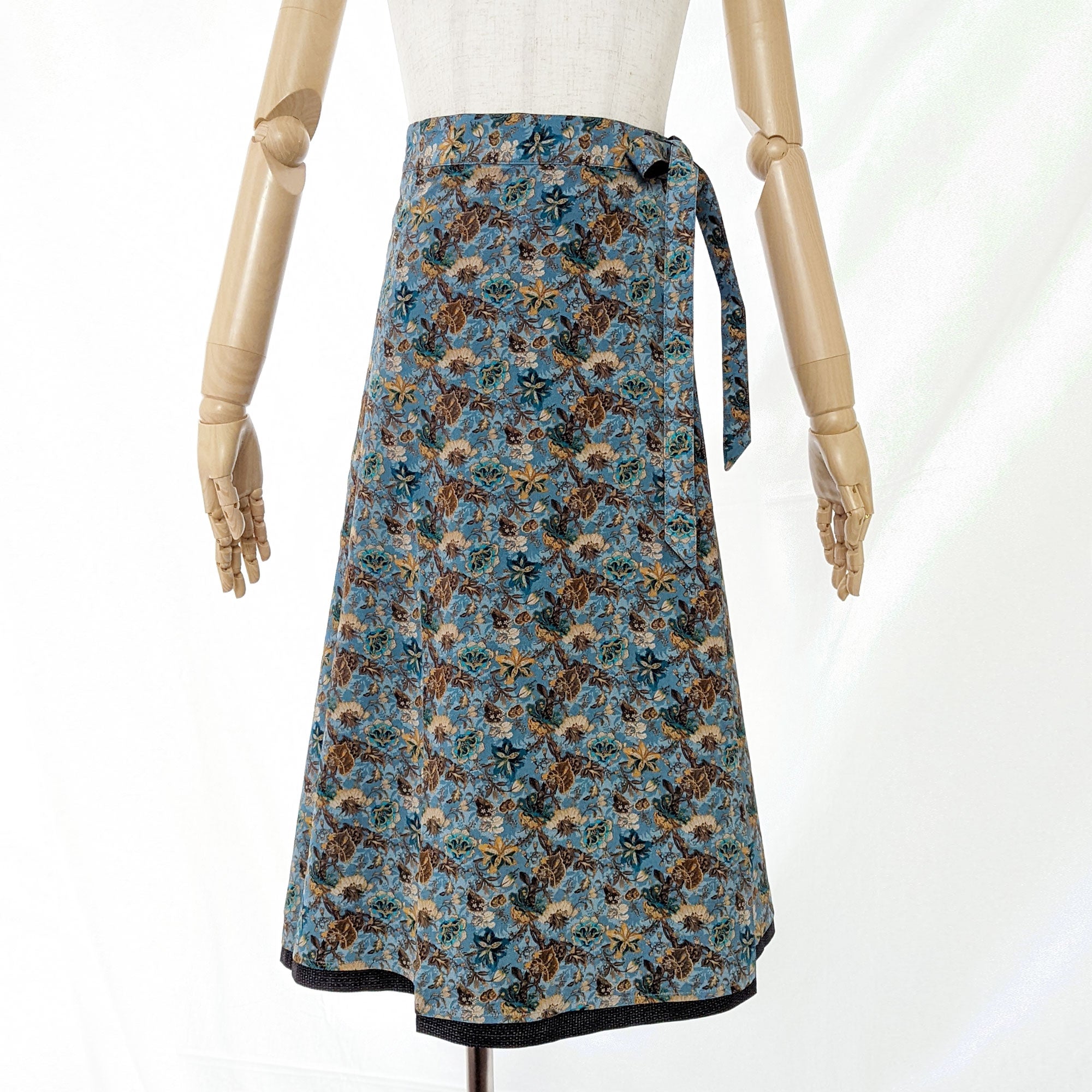 Reversible Skirt Flare - Vintage Blu