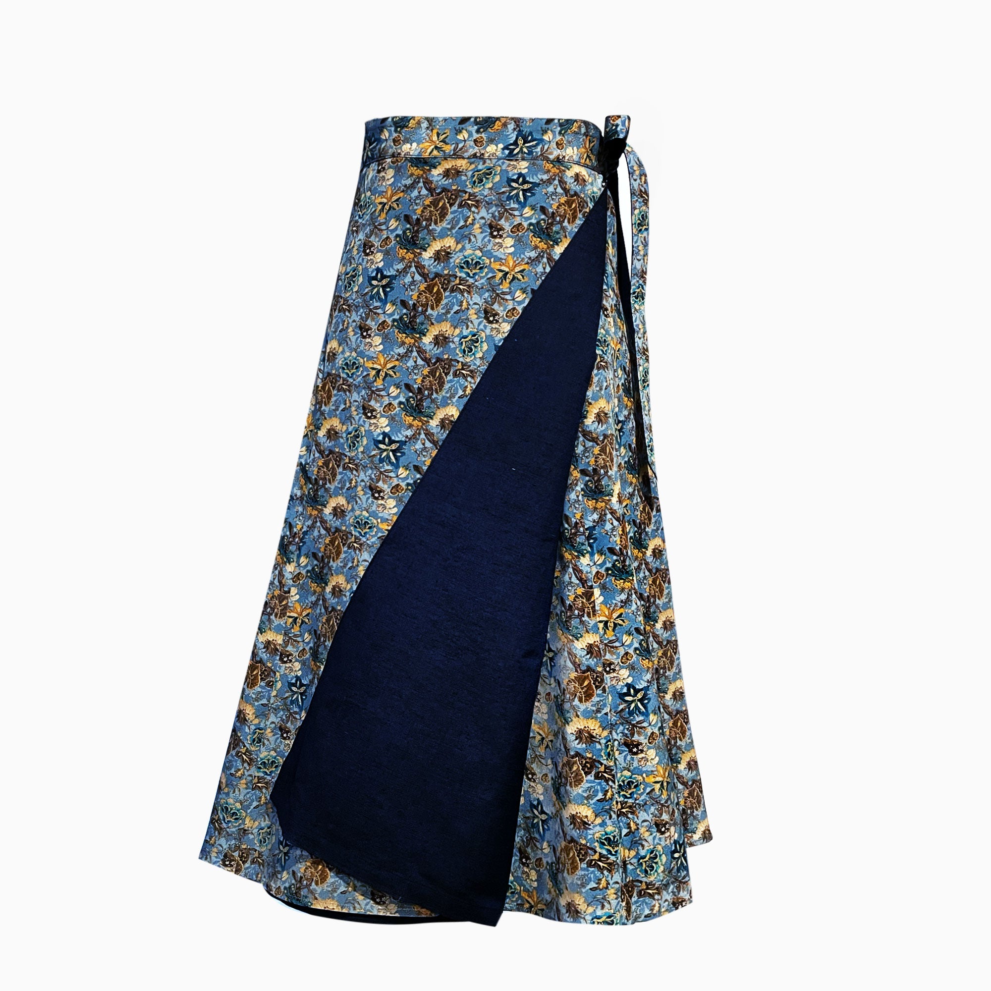 Reversible Skirt Flare - Vintage Blu