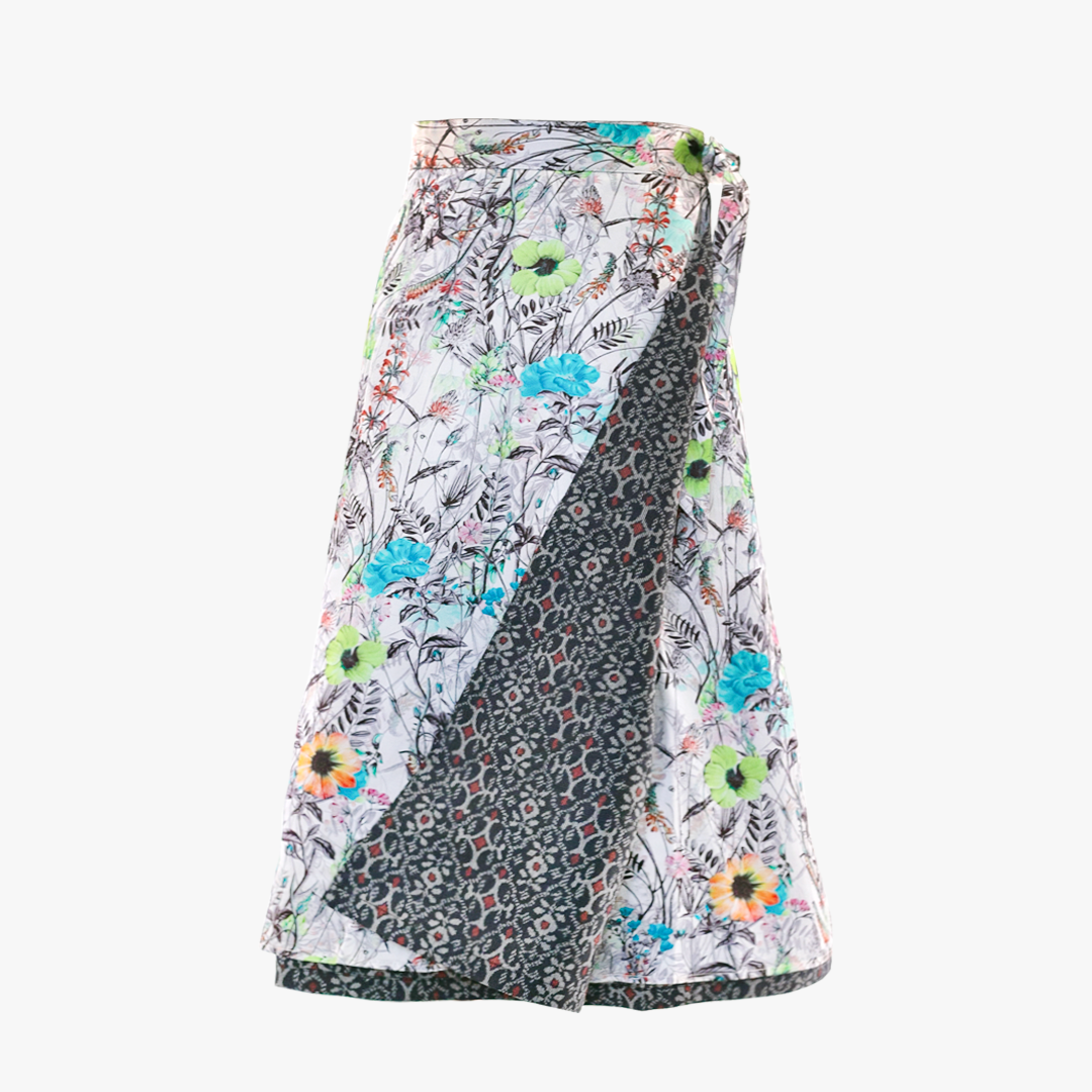Reversible Skirt Flare - Firoi Wild - Oshima