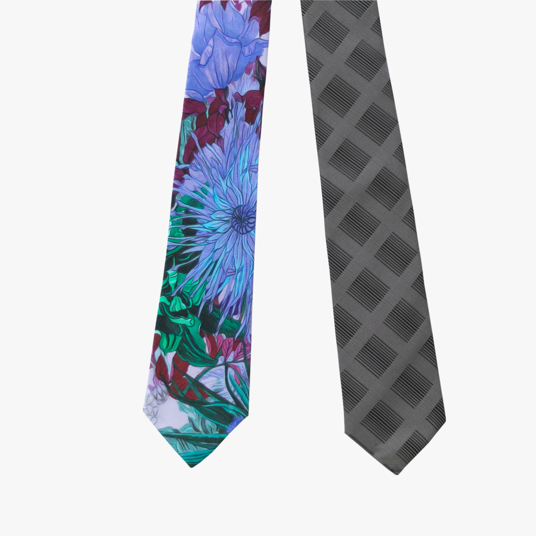 Reversible Tie - Firoi Viola